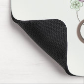 Bloemen en Curls Mousepad Muismat (Hoek)