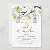 Bloemen en de Uitnodiging van de Bridal van de Bie (Voorkant)