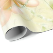 Bloemen en dragonfly-verpakkingspapier cadeaupapier (Rol Hoek)