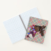 Bloemen en een merrie notitieboek (Binnen)