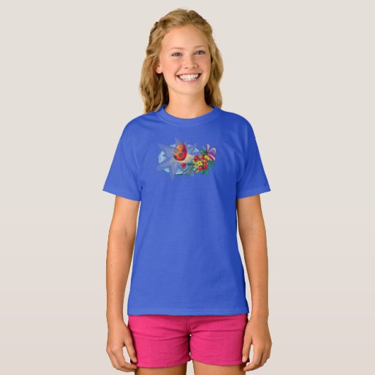 Bloemen en eieren - t-shirt (Voorkant volledig)