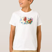 Bloemen en eieren - t-shirt (Voorkant)