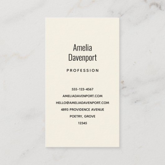 Bloemen en Eiffeltoren Parijs Patroon Visitekaartje (Achterkant)