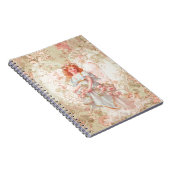 Bloemen en Engel Collage Notitieboek (Rechterzijde)