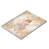 Bloemen en Engel Collage Notitieboek (Linkerzijde)