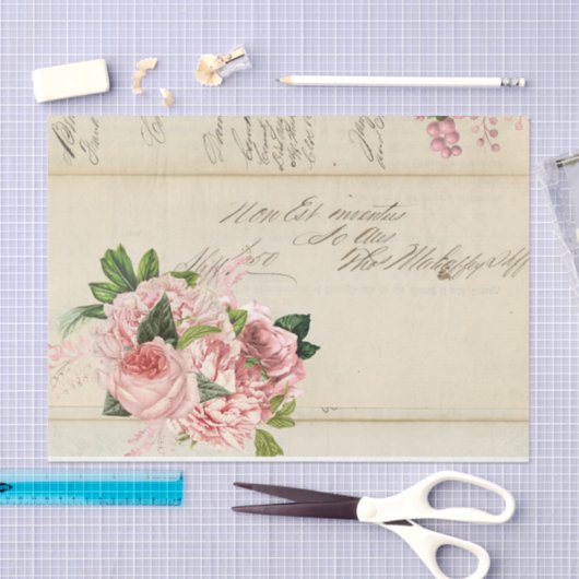 Bloemen en Ephemera Design Series #2 Tissuepapier (Craft)