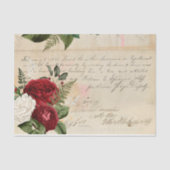 Bloemen en Ephemera Design Series #4 Tissuepapier (Voorkant)