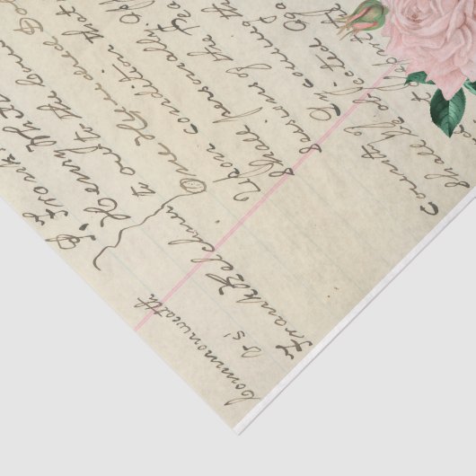 Bloemen en Ephemera Design Series #6 Tissuepapier (Detail)