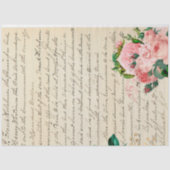 Bloemen en Ephemera Design Series #7 Tissuepapier (Voorkant)