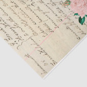 Bloemen en Ephemera Ontwerpreeks #6 Tissuepapier (Detail)