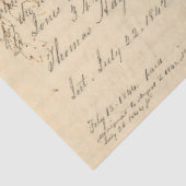Bloemen en Ephemera Ontwerpreeks #9 Tissuepapier (Detail)
