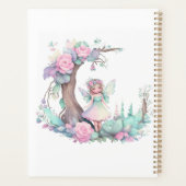 Bloemen en Fairy Waterverf Planner (Achterkant)