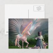 BLOEMEN EN FANTASIES BRIEFKAART (Voorkant / Achterkant)