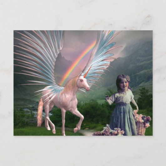 BLOEMEN EN FANTASIES BRIEFKAART (Voorkant)