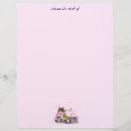 Bloemen en Fiets Stationery Briefhoofd