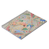 Bloemen- en Foliaatpatroon Notitieboek (Linkerzijde)