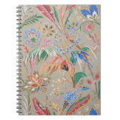 Bloemen- en Foliaatpatroon Notitieboek (Voorkant)