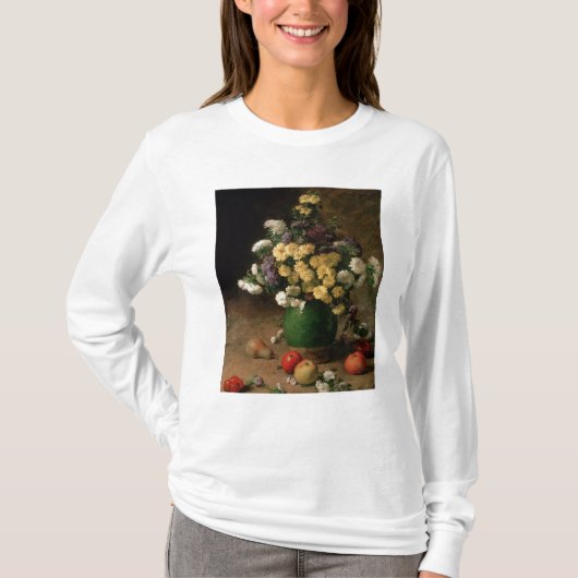 Bloemen en fruit, 1880 t-shirt (Voorkant)