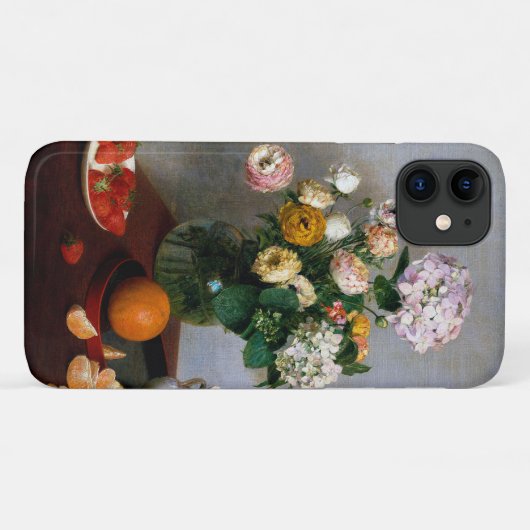 Bloemen en fruit, Henri Fantin-Latour Case-Mate iPhone Case (Achterkant (horizontaal))