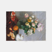 Bloemen en fruit, Henri Fantin-Latour Fleece Deken (Voorkant (Horizontaal))
