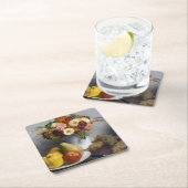 Bloemen en fruit, Henri Fantin-Latour Kartonnen Onderzetters (Insitu)