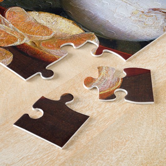 Bloemen en fruit, Henri Fantin-Latour Legpuzzel (Zijkant)