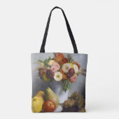 Bloemen en fruit, Henri Fantin-Latour Tote Bag (Achterkant)