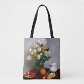 Bloemen en fruit, Henri Fantin-Latour Tote Bag (Voorkant)