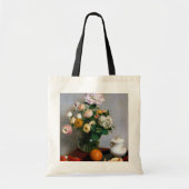 Bloemen en fruit, Henri Fantin-Latour Tote Bag (Voorkant)