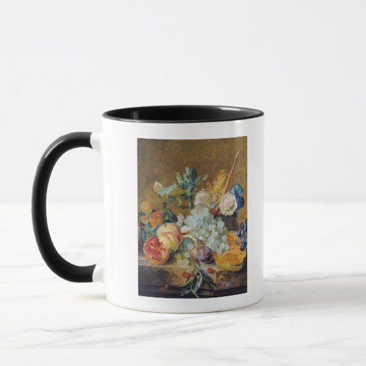 Bloemen en fruit mok (Links)