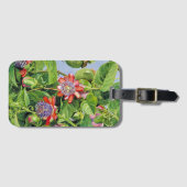 Bloemen en Fruit van Maricojas Passion Flower Bagagelabel (Voorkant (horizontaal))