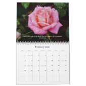 Bloemen en geloof Bijbel Verzen Kalender 2024 (Feb 2026)