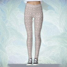 Bloemen en geometrische harmonie Leggings