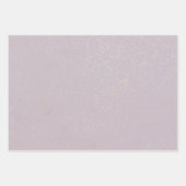 Bloemen en gouden kanten bruiloft inpakpapier vel (Voorkant 2)