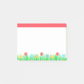 Bloemen en gras post-it® notes (Voorkant)