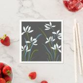 Bloemen en gras servet (Insitu)