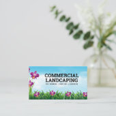 Bloemen en grastuinen | Wolken en hemel Visitekaartje (Staand voorkant)