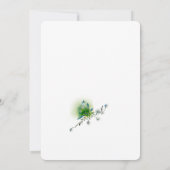 Bloemen en grillige bedankkaart (Achterkant)