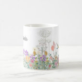 Bloemen en groen Bloemstuk koffie Mok (Center)