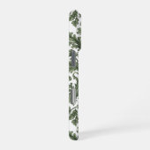 bloemen en groene bladeren iPhone hoesje (Rechterkant)