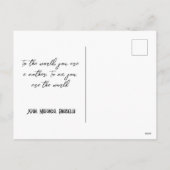 Bloemen en harten rood Moederdag Briefkaart (Achterkant)