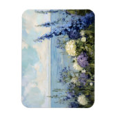 Bloemen en het Zee schilderij Magneet (Verticaal)
