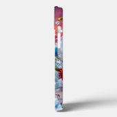 Bloemen en ijskristallen Case-Mate iPhone case (Achterkant / Links)
