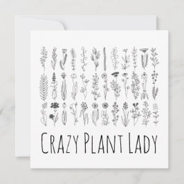 bloemen en inkttekening van kruiden kaart