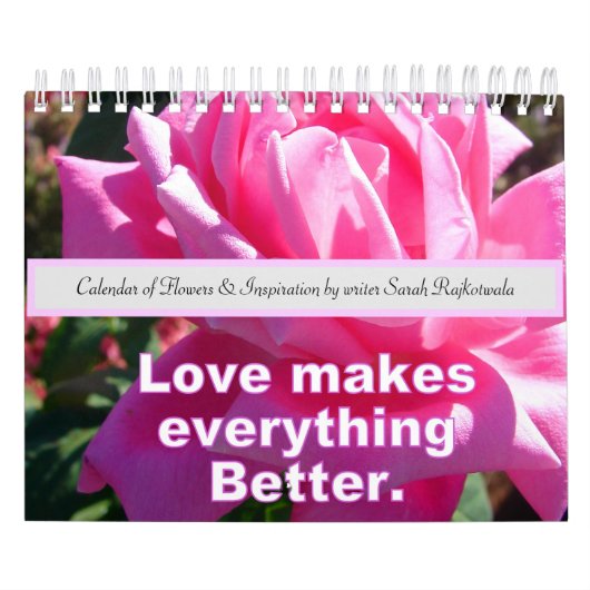 Bloemen en Inspirerend offertes Kalender (Hoes)