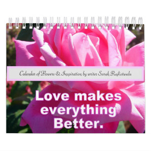 Bloemen en Inspirerend offertes Kalender