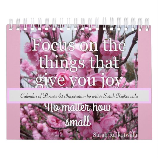 Bloemen en Inspirerend offertes Kalender (Hoes)