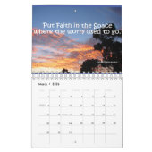 Bloemen en Inspirerend offertes Kalender (Mar 2026)