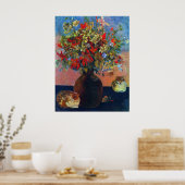 Bloemen en Katten van Paul Gauguin, Vintage Fine A Poster (Keuken)
