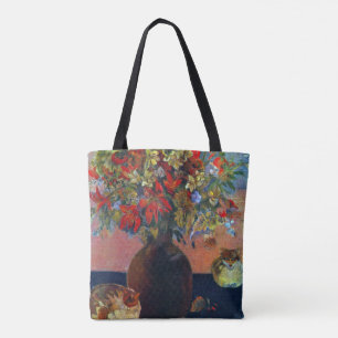 Bloemen en Katten van Paul Gauguin, Vintage Fine A Tote Bag
